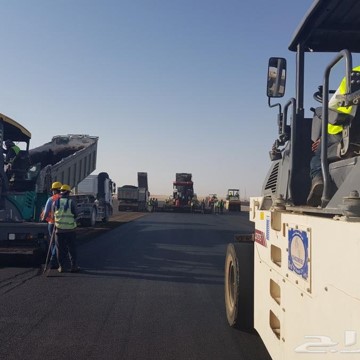 سفلتة مواقف